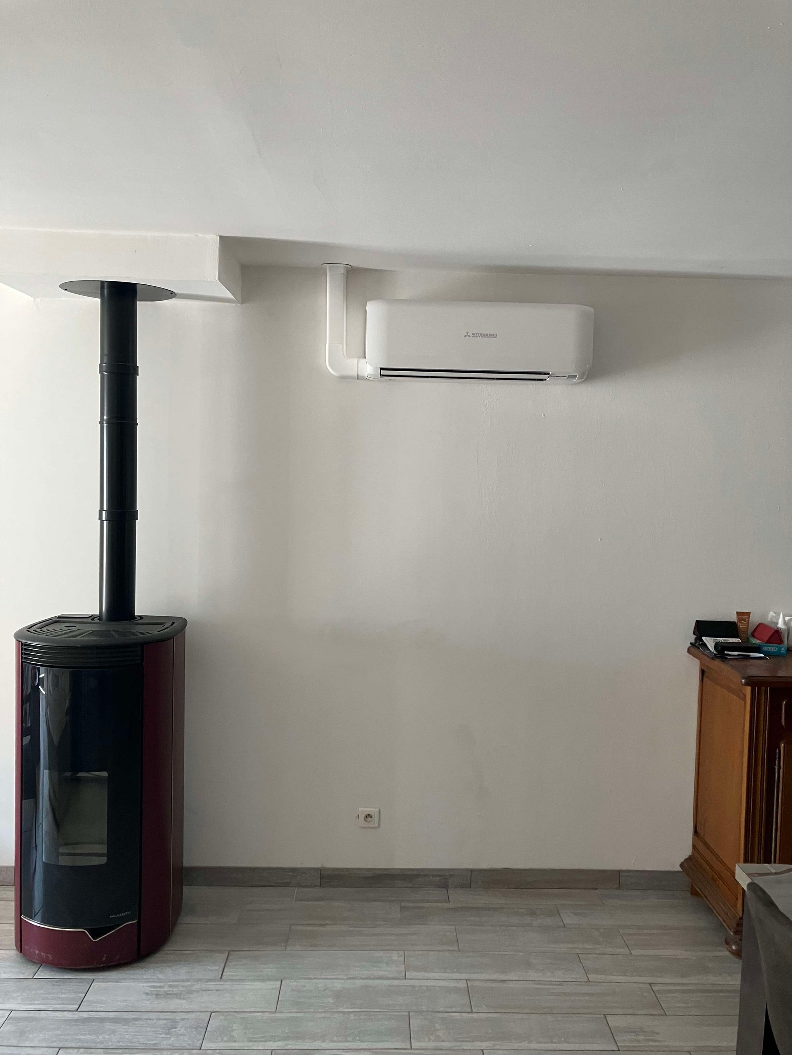 Installation de climatisation