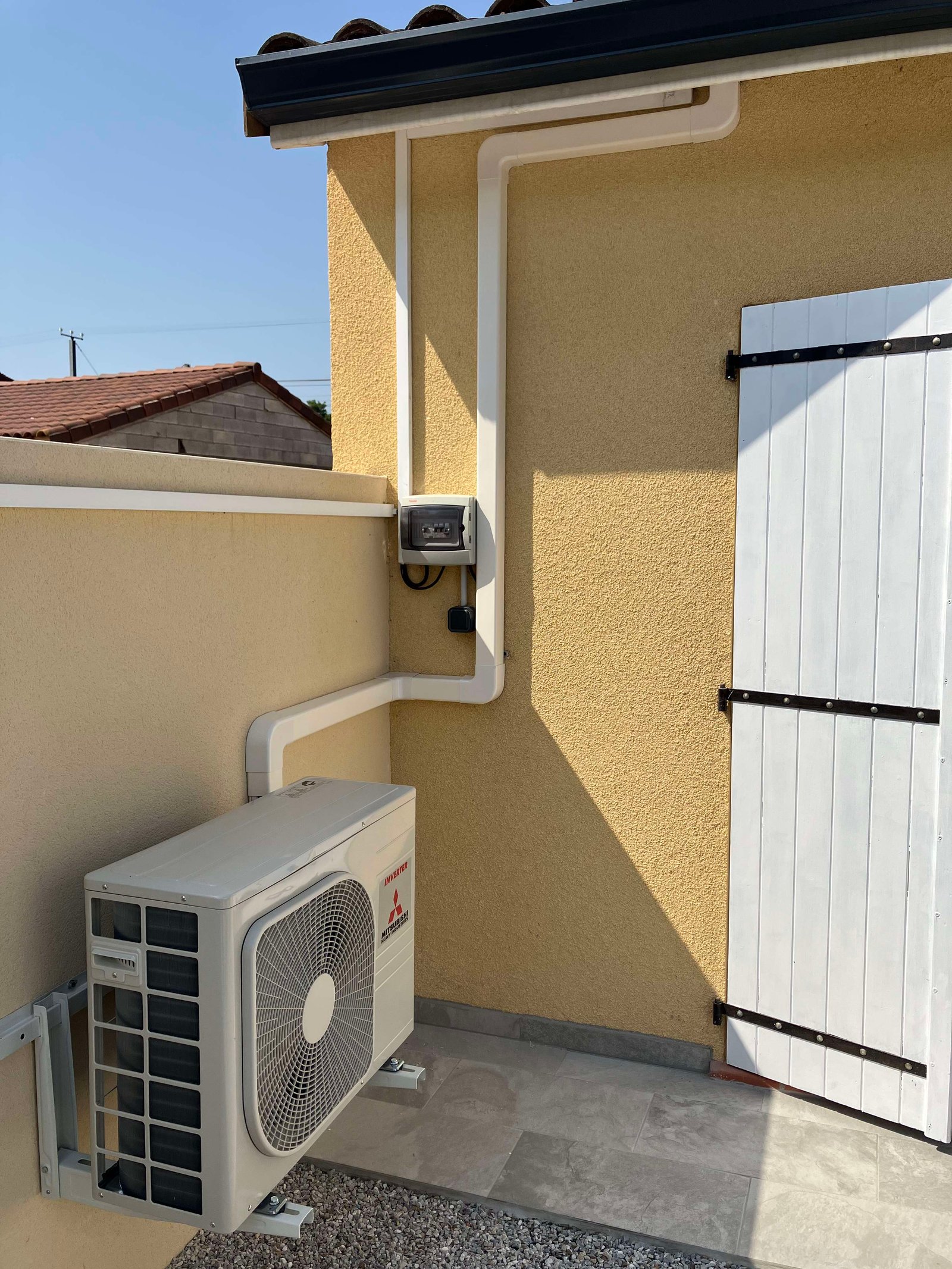 Installation de climatisation