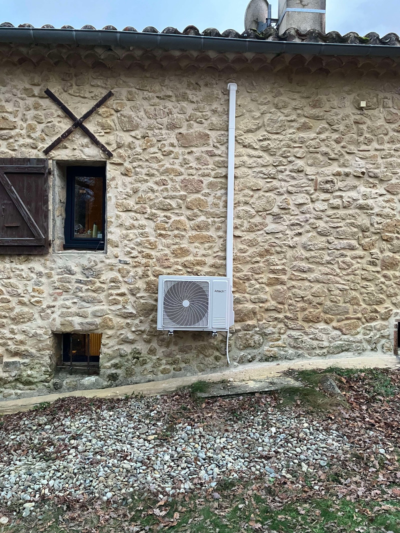 Installation de climatisation